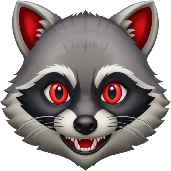  raccoon demon hybrid  emoji