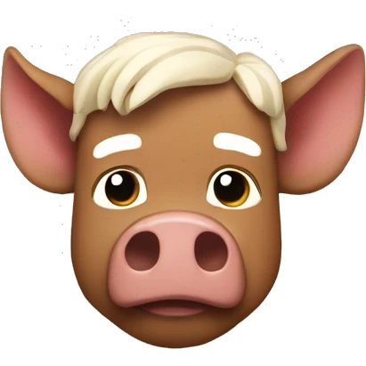Puerco manejando  emoji