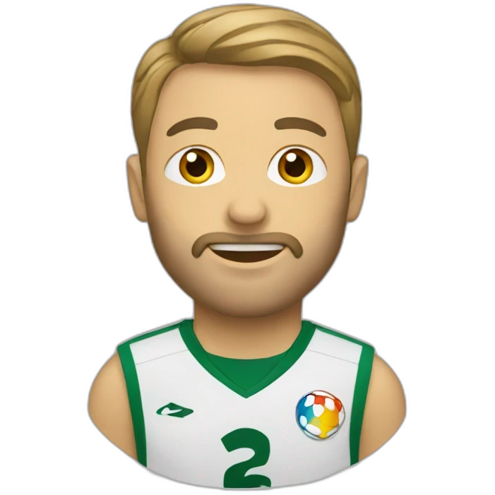 voiler qui joue au foot emoji
