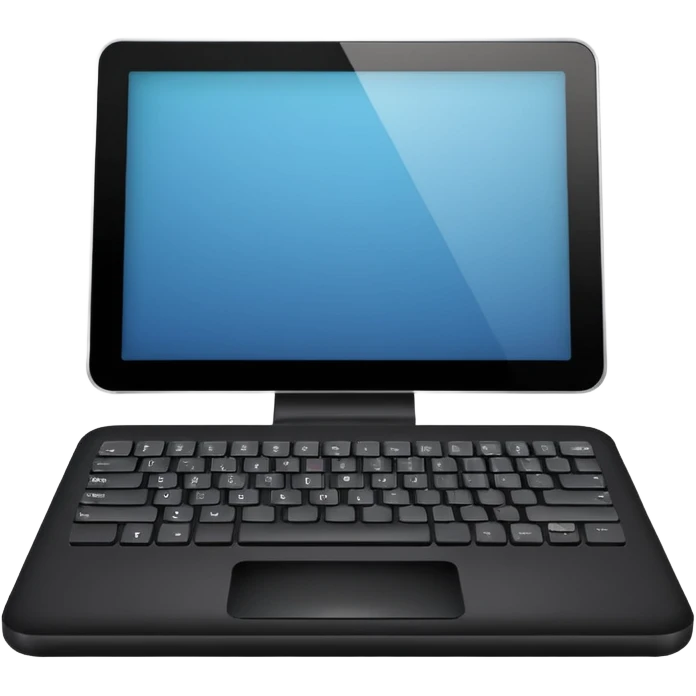 компьютер с пустым экраном emoji