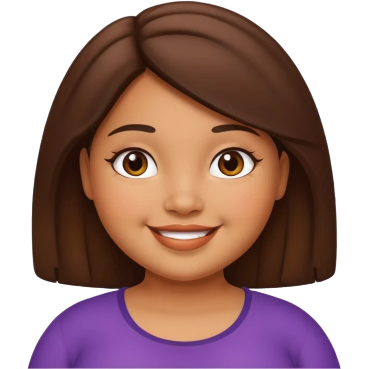 Latina girl fat emoji