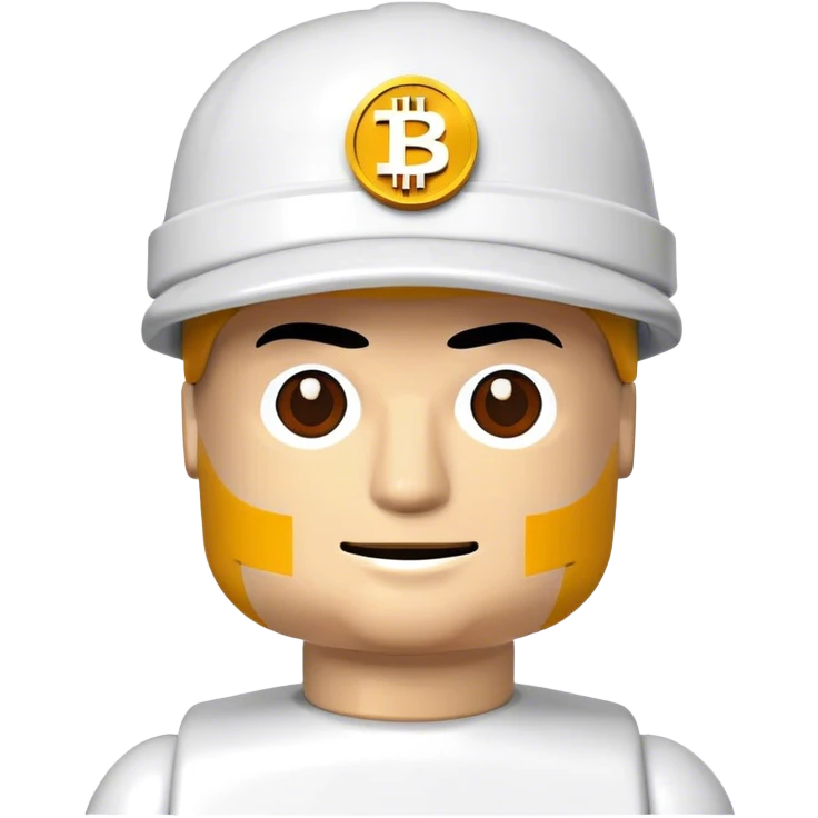 hackeur lego homme bitcoin emoji