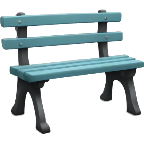 a little circuar bench emoji