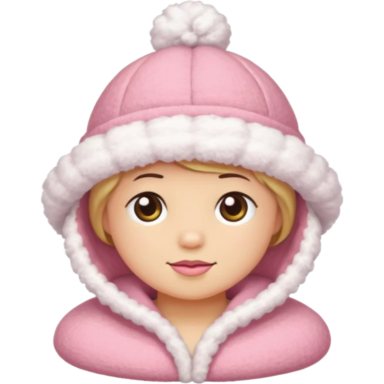 Sauna-hat pink emoji