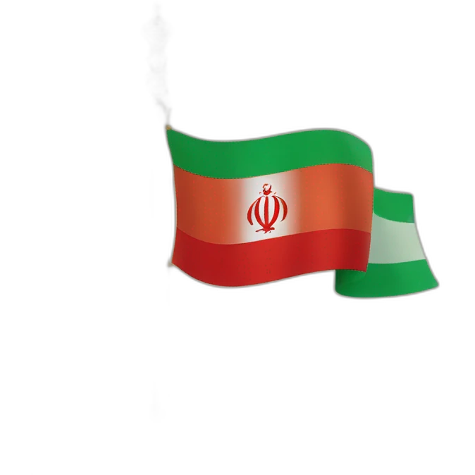 Pahlavi flag of Iran emoji