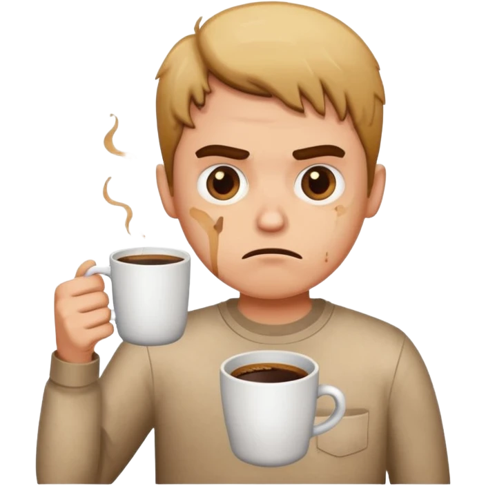 Waffles coffee addict mad  emoji