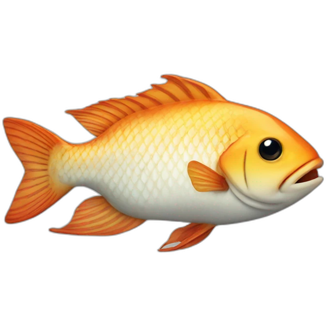Fish apple emoji