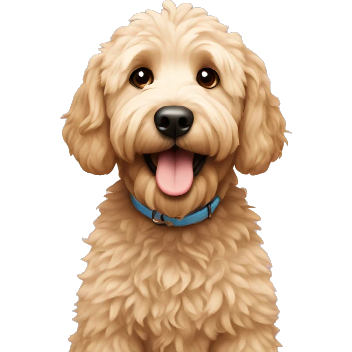 Golden doodle  emoji