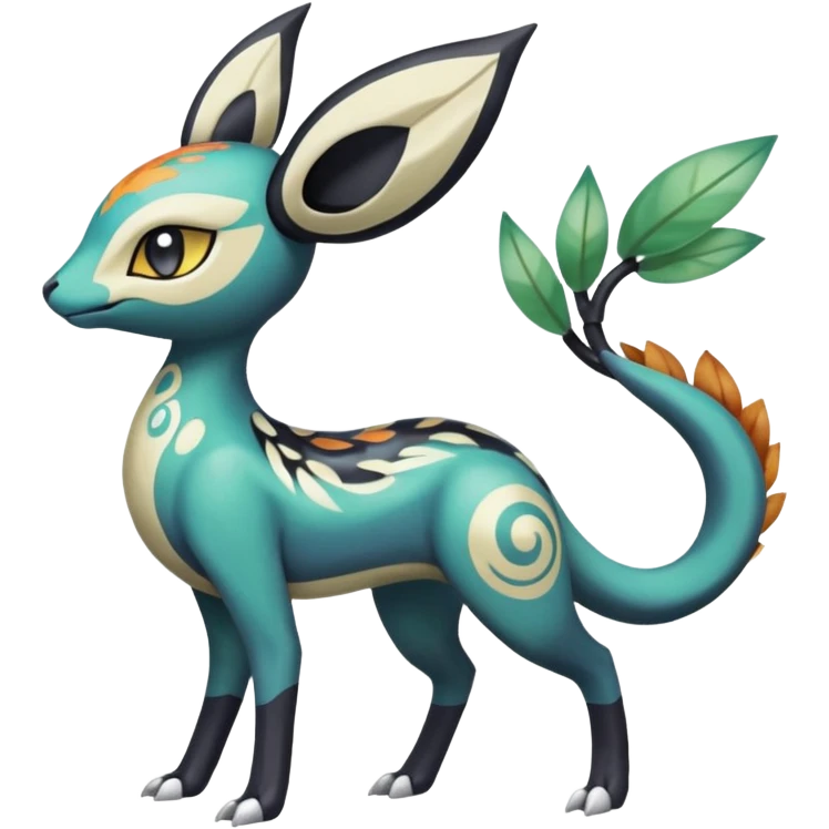 Meloetta-Nargacuga-Amaura-Pokémon-Fakémon-fusion-hybrid-creature emoji