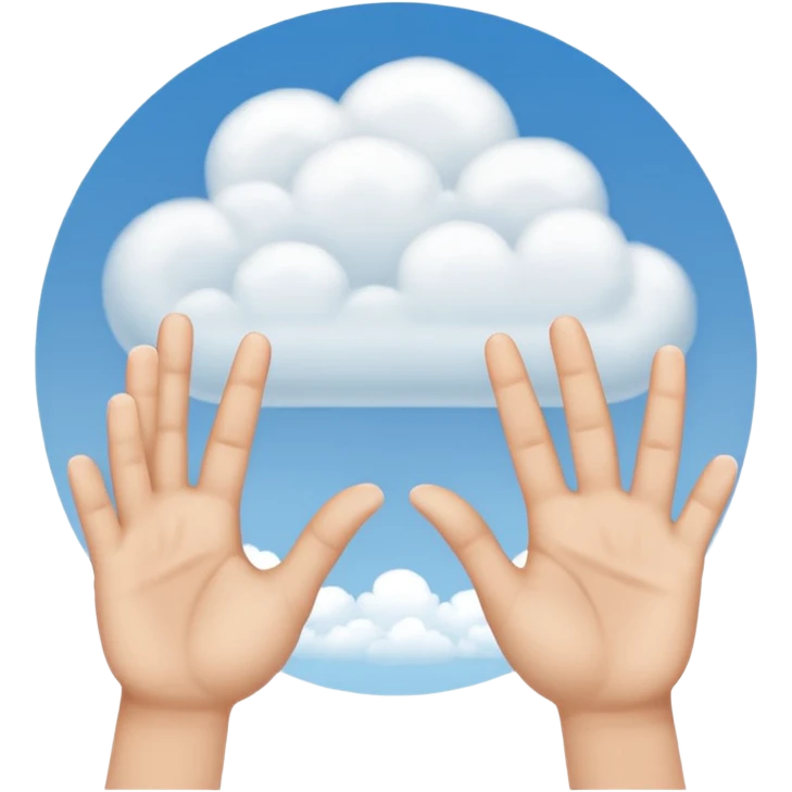 🖐✊️🫳🤛💪🦵🦶☁️ emoji