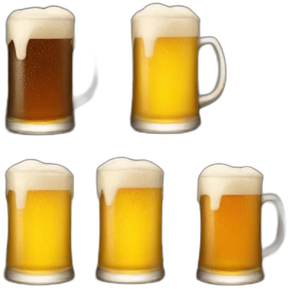 5 beers emoji