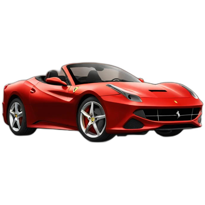 red ferrari emoji