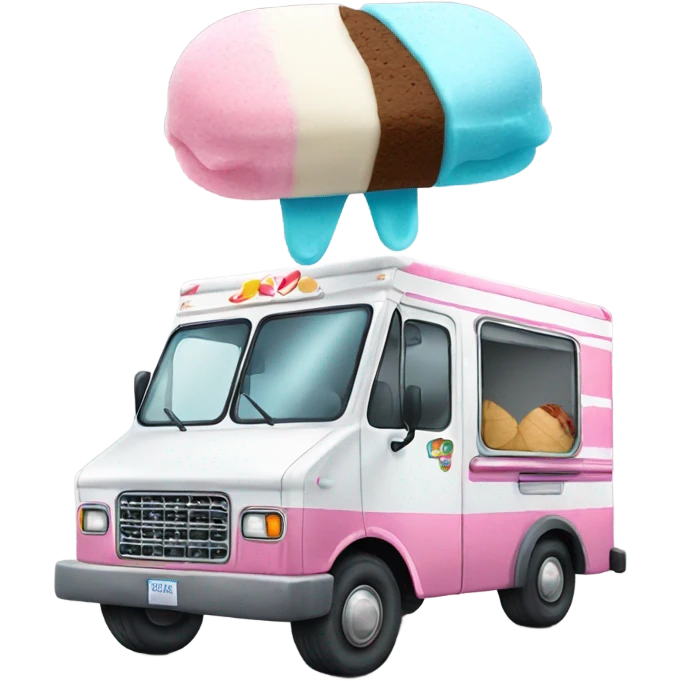 ice cream truck emoji