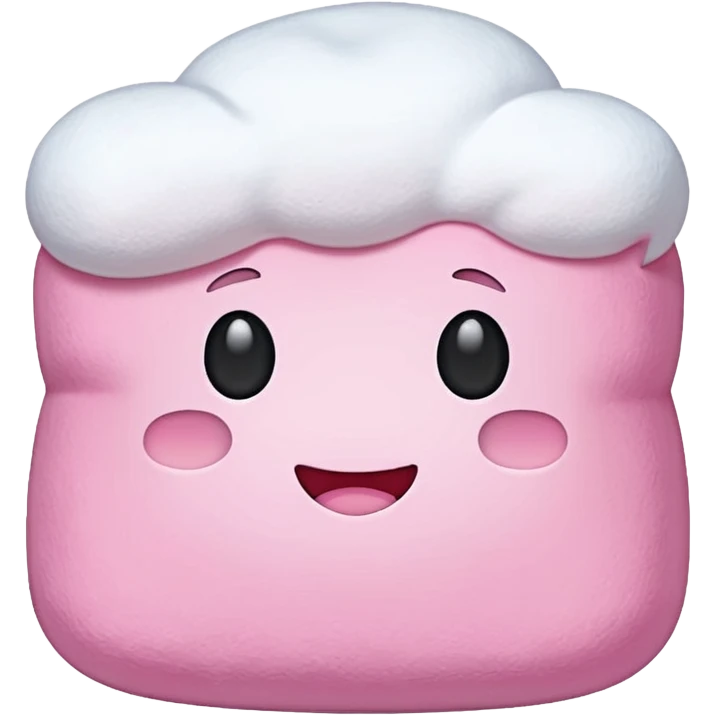 pink marshmallow emoji