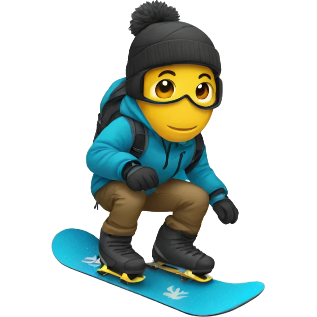 christian snowboarders emoji