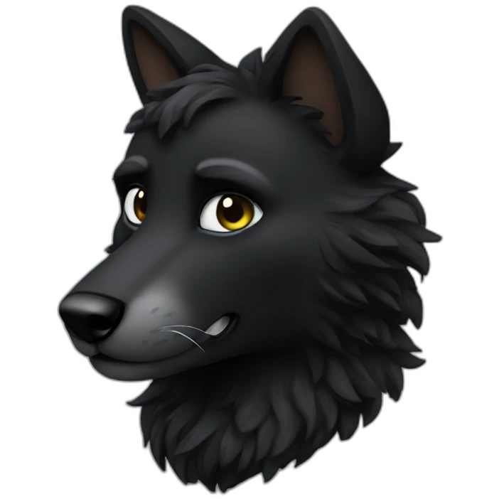 Black Fursuit emoji