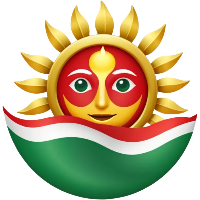 Kürdistan bayrağı  emoji