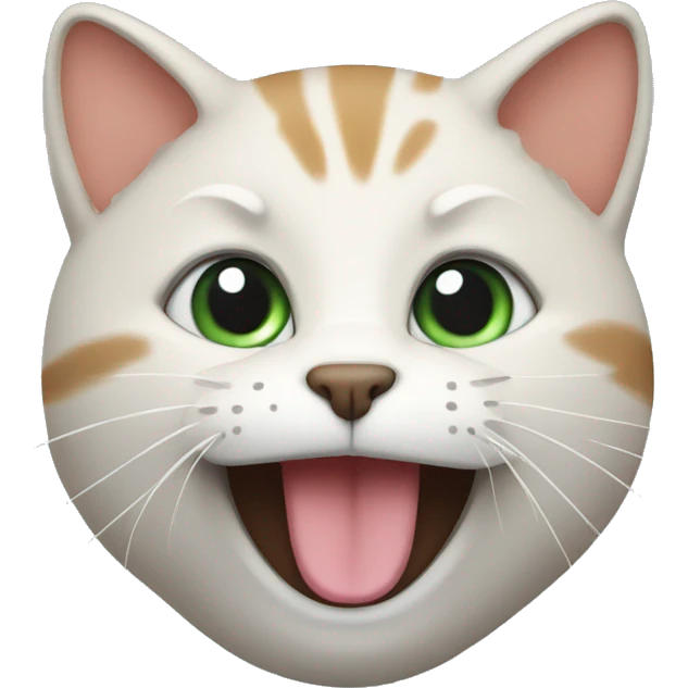 Cat that say meow  emoji
