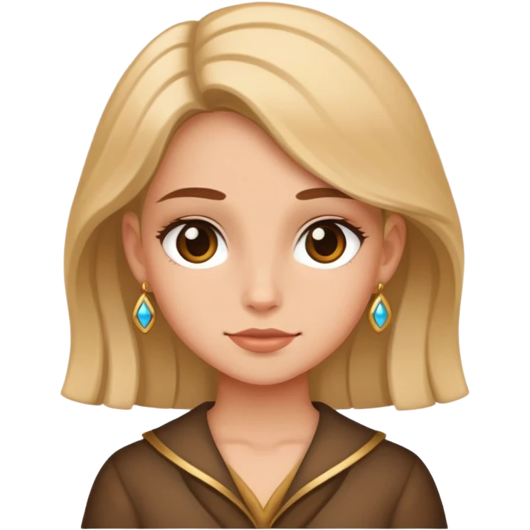 یک دختر طلا ساز emoji