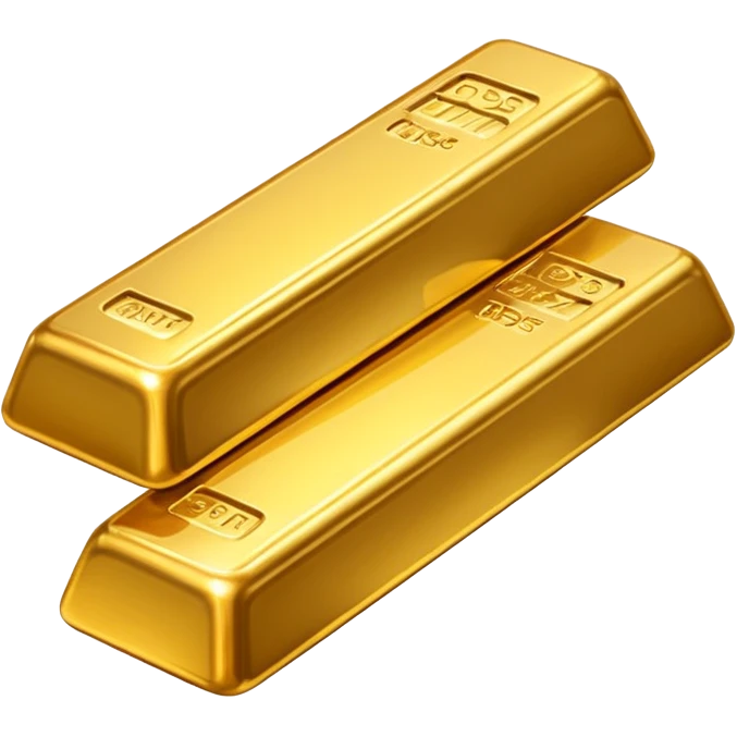  6 gold bar emoji