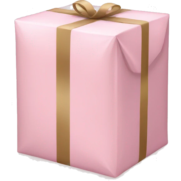 light pink package emoji
