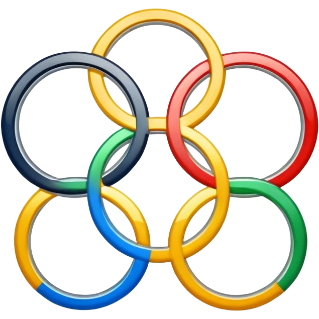 Cinque cerchi olimpici emoji