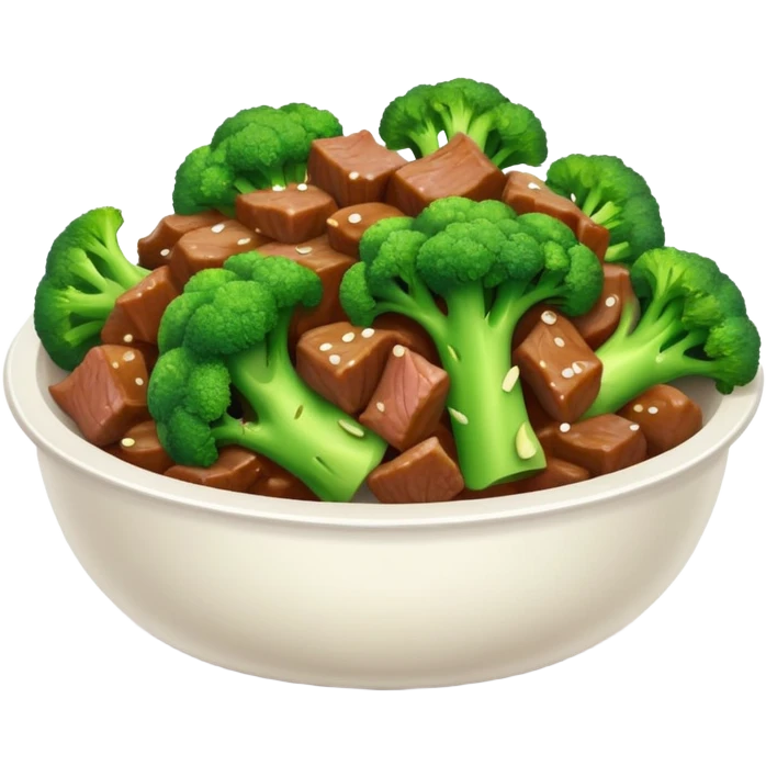 Beef and broccoli  emoji