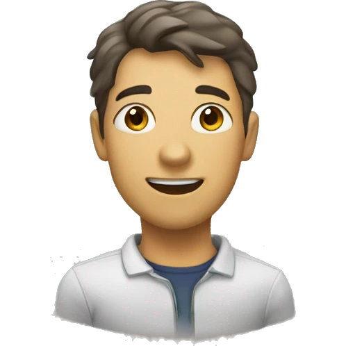 Новогодняя чашка с какао emoji