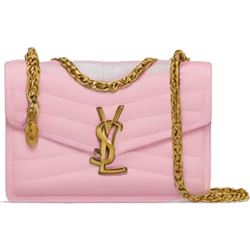 baby pink ysl bag emoji