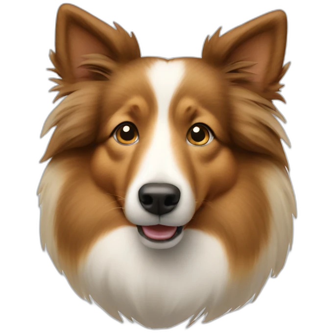 shetland sheepdog emoji