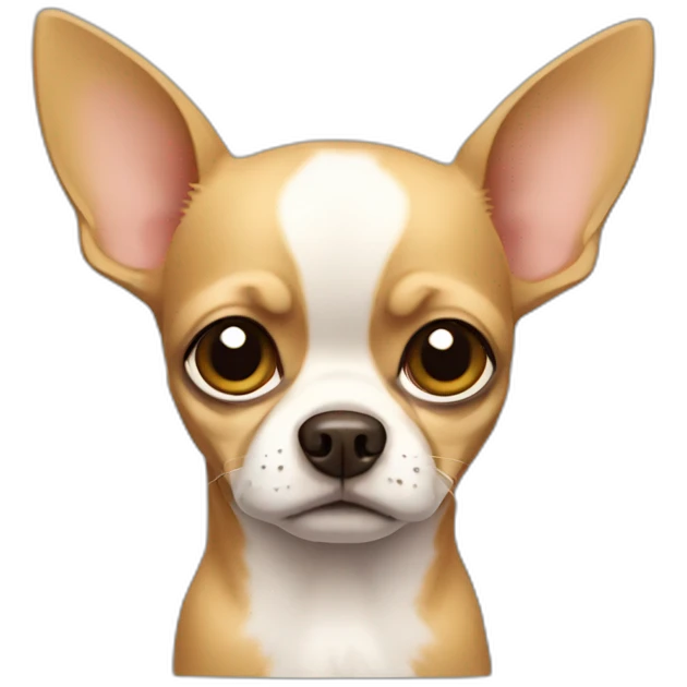 sad chihuahua emoji