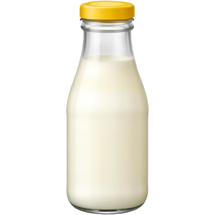 baby Milk bottle with yellow cap  emoji