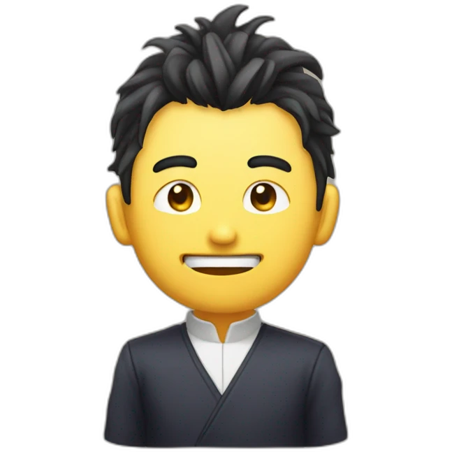 togashi playing mahjoong emoji