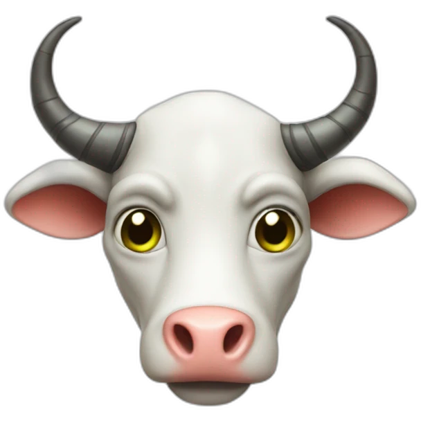 Vache alien emoji