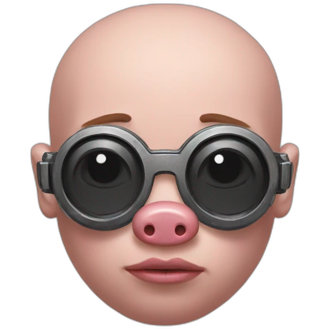 pig-cyberpunk emoji