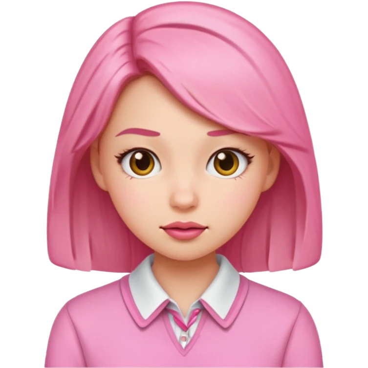 Baddie preppy aesthetic cute sassy emoji emoji