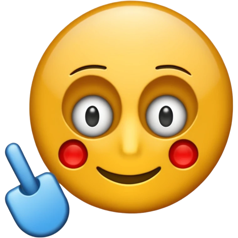 A boy standing naked and jerking his big white dick emoji