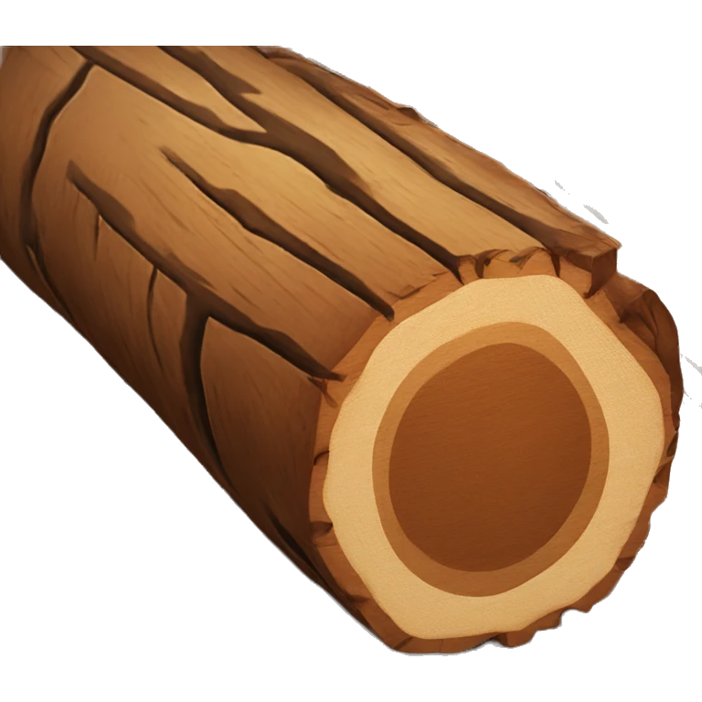 Wooden log emoji