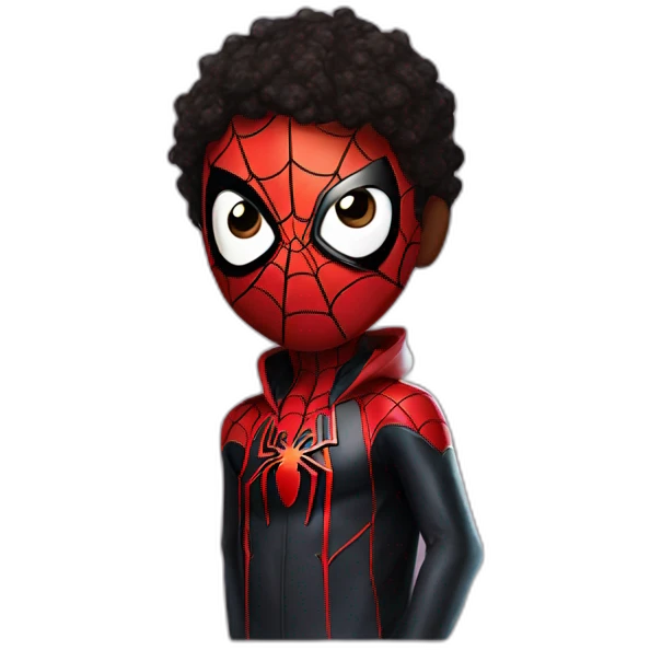 spiderman miles morales emoji