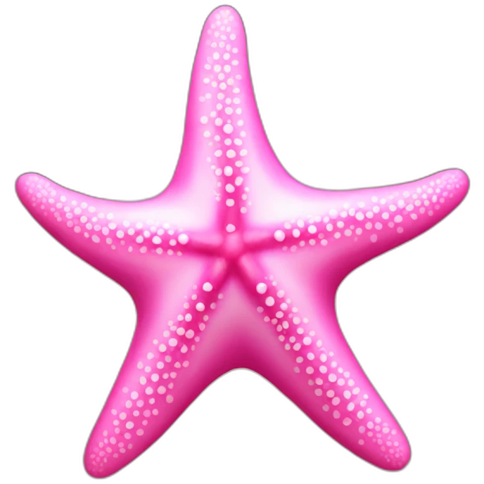 Pink Starfish emoji