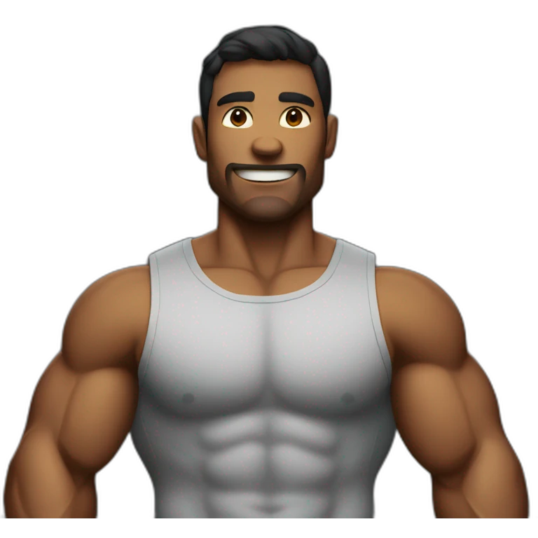 Muscular man emoji