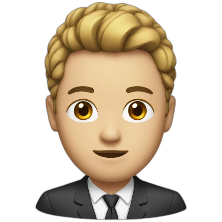 Bien head emoji