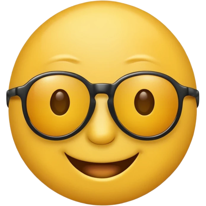 emoji amarillo con gafas como este 😎 emoji