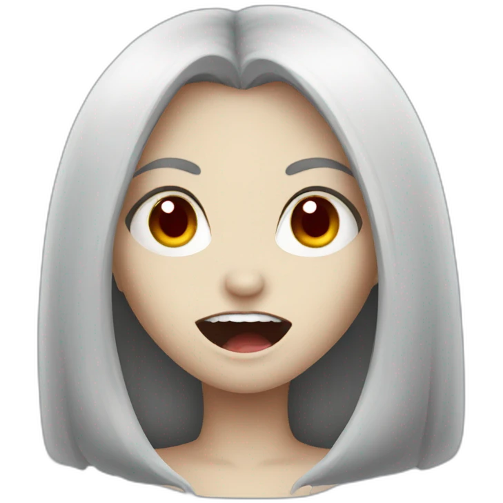 vampire girl dead inside emoji