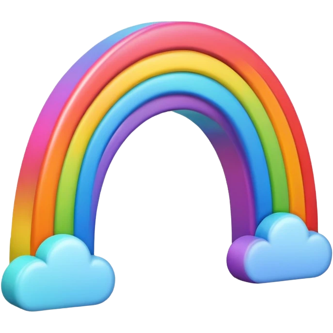 Bright Rainbow emoji