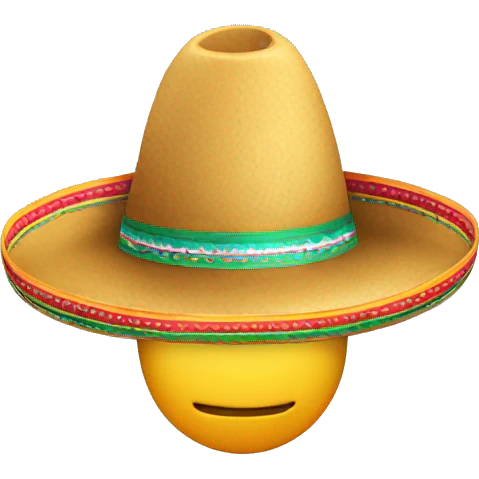 Mexican sombrero emoji