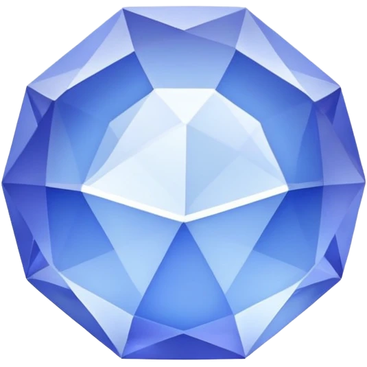 Periwinkle crystal  emoji