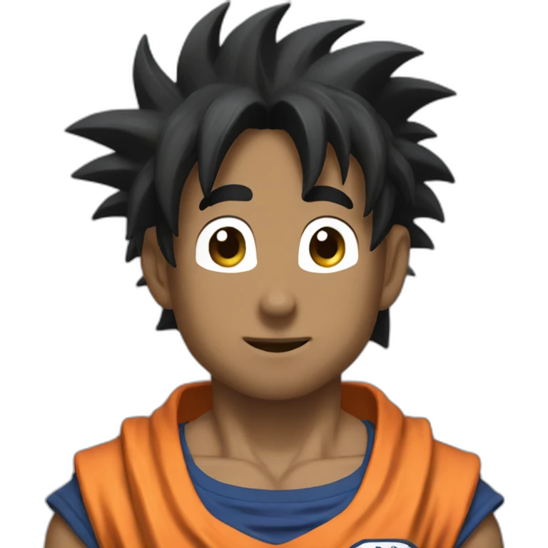 does goku clean nuts? emoji