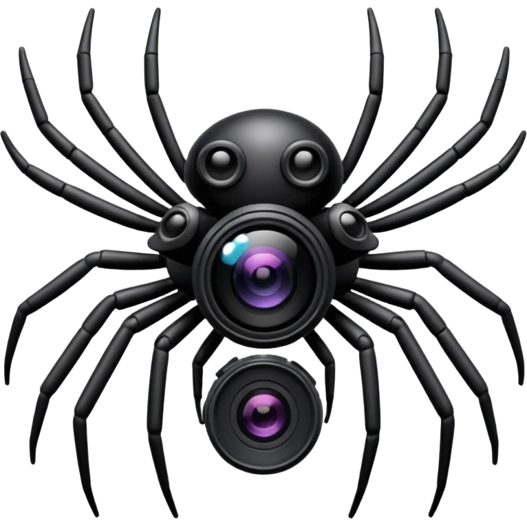 spider camera emoji