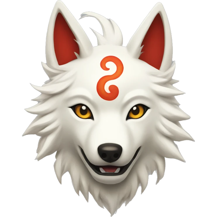 Okami Amaterasu wolf emoji